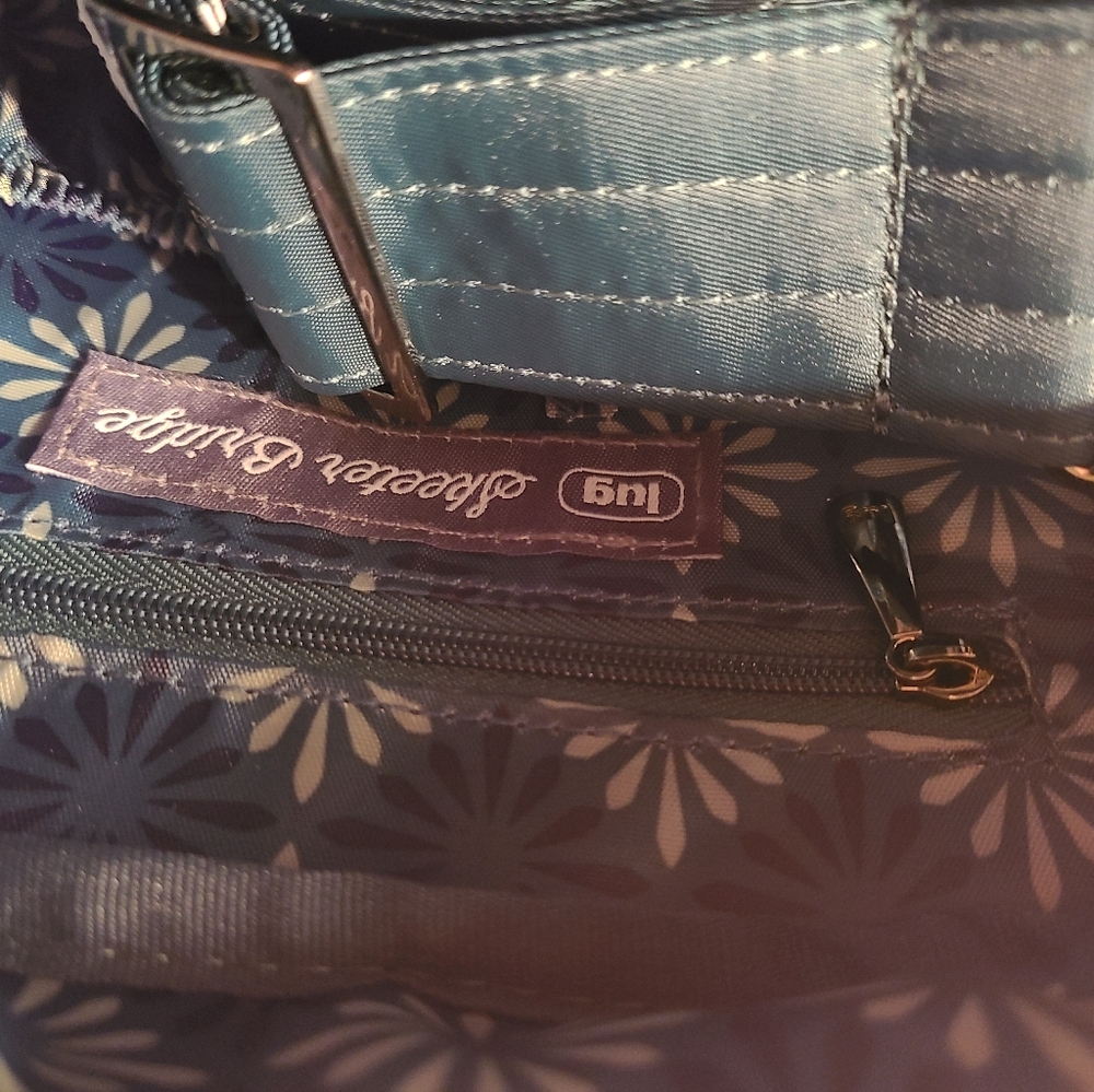 Kipling Teal Quilted Women's Bag - Picture 8 of 8